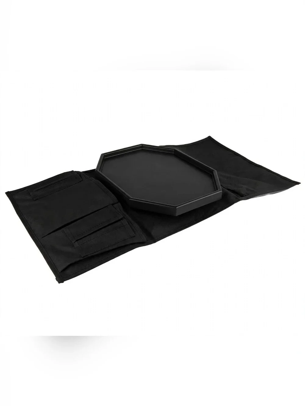 Lori Greiner Couch Tray Table and Organizer QVC NIB Black